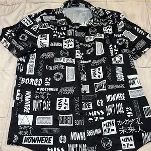 Brand:SHEIN  size extra large.  Colors black and white